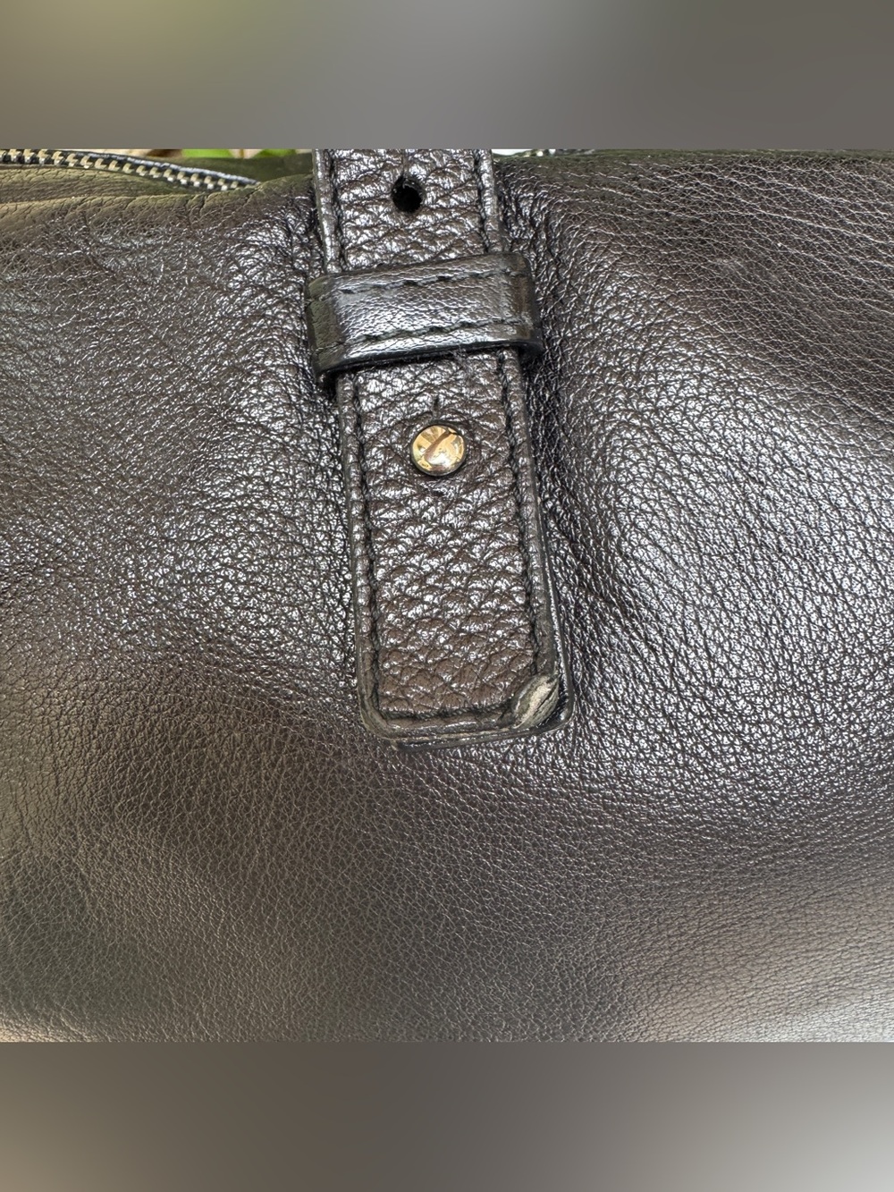 Yves Saint Laurent Studded Vintage Rive Gauche Satchel - Picture 10 of 16